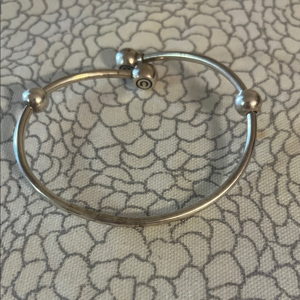 Chamilia Silver Charm Bangle Bracelet - Picture 4 of 5